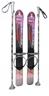 Narty+kijki Junior Ski dla dzieci 60 cm produkt Pl - Narty - miniaturka - grafika 4