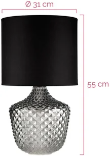 Brilliant PAULEEN Pauleen Jewel lampa stołowa szklana - Lampy stojące - miniaturka - grafika 5