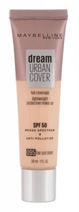 Maybelline Dream Urban Cover SPF50 podkład 30 ml dla kobiet 095 Fair Porcelain - Podkłady do twarzy - miniaturka - grafika 3