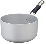 Rondle - Pentole Agnelli pentole agnelli linii aluminium indukcja garnek, dno indukcyjne z uchwytem z 1 Cool, srebrny/czarny, 24 cm ALMC105PIC24 - miniaturka - grafika 1