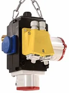 Akcesoria do agregatów prądotwórczych - as - Schwabe Mixo Energie rozdzielacz w kształcie kostki, do zasilania elektrycznego, do warsztatu, pomieszczenia hobby i do szkół - miniaturka - grafika 1