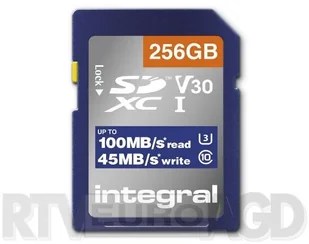 Integral Professional High Speed SDXC V30 UHS-I U3 256GB KC_47024-0 - Karty pamięci - miniaturka - grafika 2