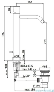 Paffoni Light bateria umywalkowa chrom LIGX081CR | - Baterie umywalkowe - miniaturka - grafika 2