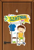 Systemy ekspozycyjne i znaki informacyjne - Kolorowa naklejka na drzwi: Szatnia Chłopców EN060 - miniaturka - grafika 1