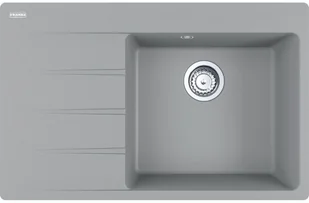 Franke Kuchenny Zlewozmywak CNG 611-78 TL kamienny szary k.prawa 114.0633.141 S - Zlewozmywaki Franke Kuchenny Zlewozmywak CNG 611-78 TL kamienny szary k.prawa 114.0633.141 S - Zlewozmywaki - miniaturka - grafika 1