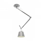 Lampy sufitowe - Artemide Lampa wisząca TOLOMEO DECENTRATA 32 Szara 0629000A/0781010A - miniaturka - grafika 1