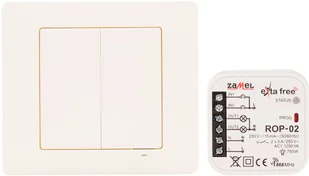 Zamel ZAMEL SP Z O.O Zestaw sterowania bezprzew EXTA FREE RZB-04 RNK04+ROP02) RZB-04 - Systemy inteligentnych domów - miniaturka - grafika 5