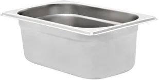 vidaXL vidaXL Tace gastronomiczne, 8 szt., GN 1/4 100 mm, stal nierdzewna - Wyposażenie lokali gastronomicznych - miniaturka - grafika 3