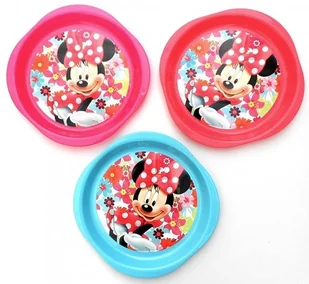 Stor Stor Talerzyk plastikowy Myszka Minnie 3 pak - Miseczki i talerzyki dla dzieci - miniaturka - grafika 2