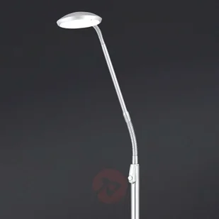 Orion Niklowana lampa stojąca LED Cobra 1-punktowa - Lampy stojące - miniaturka - grafika 3