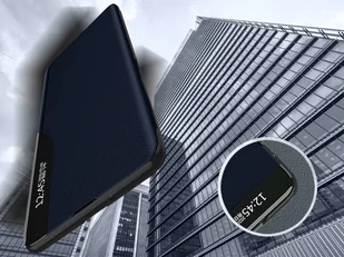 Alogy Etui portfel Smart View Cover do Samsung Galaxy A52 5G A52 Granatowe 9531X3 - Etui i futerały do telefonów Alogy Etui portfel Smart View Cover do Samsung Galaxy A52 5G A52 Granatowe 9531X3 - Etui i futerały do telefonów - miniaturka - grafika 2