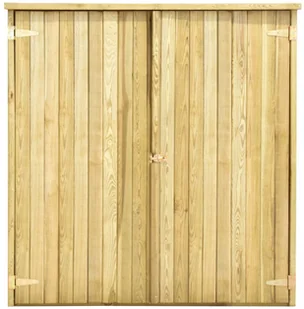 vidaXL Szopa na narzędzia, 163x50x171 cm, impregnowane drewno sosnowe - Altany ogrodowe - miniaturka - grafika 5