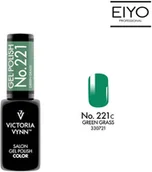 Lakiery hybrydowe - Victoria Vynn Lakier hybrydowy GEL POLISH COLOR Green Grass nr 221 8 ml NOWOŚĆ! 330721 - miniaturka - grafika 1