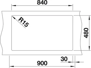 Blanco ZIA 9 ANTRACYT 516686 - Zlewozmywaki - miniaturka - grafika 5
