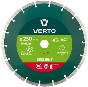 Verto Tarcza do cięcia 61H2S9 230 x 22.2 mm - Tarcze do pił - miniaturka - grafika 2