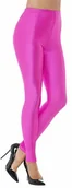 Stroje karnawałowe - SMIFFYS damskie legginsy z lat 80., m, różowy neonowy 48110M - miniaturka - grafika 1