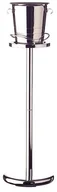 Pozostałe akcesoria barmańskie - Leopold stojak do chłodzenia szampana, chromowany,  260 × 680 mm LV01402 - miniaturka - grafika 1