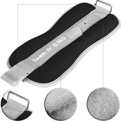 Pozostały sprzęt siłowy - Movit TwójPasaż.pl Obciażniki Mankiety neoprenowe z frotty 2x0,5 kg czarne Reflex 20040644 - miniaturka - grafika 1