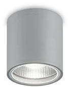 Oprawy, klosze i abażury - Ideal Lux Oprawa sufitowa GUN PL1 GRIGIO 163642 - miniaturka - grafika 1