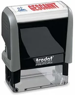 Pieczątki - Trodat Office Printy 4912 samotuszająca pieczątka tekstowa, tekst GESCANNT, kolor odcisku niebiesko-czerwony, 47 x 18 mm - miniaturka - grafika 1