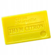 Mydła - Mydło marsylskie naturalne Tymianek Cytryna 100g - miniaturka - grafika 1