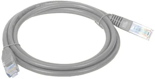 A-LAN Patchcord UTP kat 5e 2.0m szary KKU5SZA2.0 - Kable miedziane - miniaturka - grafika 3