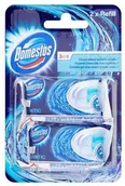 Środki do WC - Unilever Domestos 3in1 Atlantic Kostka toaletowa Opakowanie uzupełniające 2 x 40 g - miniaturka - grafika 1