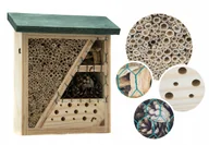 Karmniki dla ptaków - Domek Hotel Dla Owadów Pszczół Murarka Biedronki - miniaturka - grafika 1