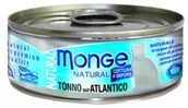 Mokra karma dla kotów - Monge NATURAL TUŃCZYK ATLANTYCKI 80G - miniaturka - grafika 1
