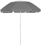 Parasole ogrodowe - vidaXL Parasol plażowy, antracytowy, 300 cm vidaXL - miniaturka - grafika 1