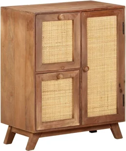 vidaXL Lumarko Szafka, 60 x 35 x 75 cm, lite drewno mango 323596 - Szafki do salonu - miniaturka - grafika 12