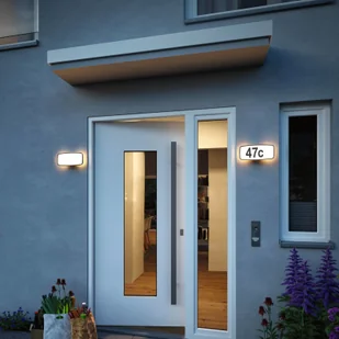 Paulmann Sheera oświetlenie numeru domu czujnik - Lampy ogrodowe - miniaturka - grafika 2