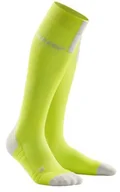Skarpetki sportowe męskie - CEP Skarpety kompresyjne damskie 3.0 fluo żółte - miniaturka - grafika 1