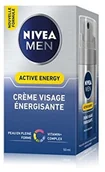 Kosmetyki do pielęgnacji twarzy męskie - Nivea FOR MEN Skin energy pielęgnacji twarzy kremowy Q10 808188 - miniaturka - grafika 1