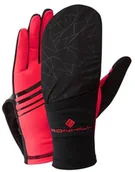 Pozostały sprzęt i akcesoria do ćwiczeń - COLUMBIA RONHILL RONHILL WIND-BLOCK FLIP GLOVE czarno-różowe - miniaturka - grafika 1