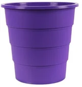 Kosze biurowe - OFFICE PRODUCTS Kosz na śmieci OFFICE PRODUCTS, pełny, 16l, fioletowy 19054621-09 - miniaturka - grafika 1