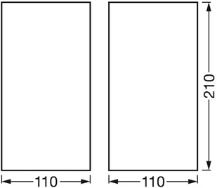 LEDVANCE SMART+ LEDVANCE SMART+ WiFi Orbis Wall Wood, 21 x 11 cm - Lampy ścienne - miniaturka - grafika 3