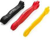 Gumy, taśmy, ekspandery - Gymtek Zestaw gum oporowych do ćwiczeń 3szt. 1-39kg Gymtek - miniaturka - grafika 1