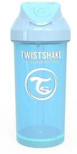 Twistshake Twistshake Kubek niekapek ze słomką Niebieski - 360 ml TWIST897 - Kubki dla dzieci - miniaturka - grafika 3