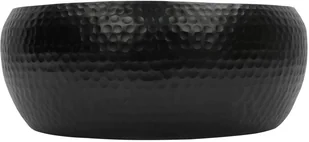 Beliani Misa dekoracyjna czarno-złota BANHA - Miski i półmiski - miniaturka - grafika 13