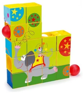 Scratch Puzzle rollercoaster ' Cyrk ' mokopico-388-0 - Puzzle - miniaturka - grafika 6