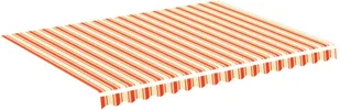 VidaXL Lumarko Zapasowa tkanina na markizę, żółto-pomarańczowa, 4x3 m 312017 VidaXL - Markizy - miniaturka - grafika 2