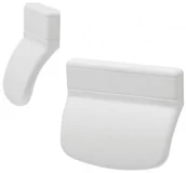 Klamki - Uchwyt BALKONOWY BIAŁY - miniaturka - grafika 1