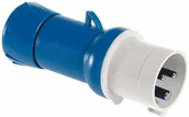 Kostki, złączki, wtyczki - Schneider Wtyczka-16A-2P-E-200-250V-IP44-50-60Hz PKX16M423 - miniaturka - grafika 1