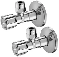 Zawory i kraniki - Schell Zawory kątowe 1/2" x 3/8" z filtrem 2 szt. - miniaturka - grafika 1