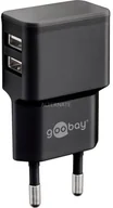 Ładowarki i akumulatory - Goobay 44951 ładowarka do urządzeń przenośnych Wewnątrz Czarny - miniaturka - grafika 1