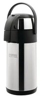 Wyposażenie lokali gastronomicznych - Olympia Termos z pompką ze stali nierdzewnej - 'COFFEE - 3L DP128 - miniaturka - grafika 1
