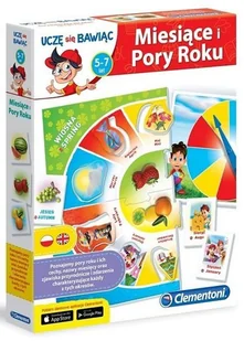 Clementoni Miesiące i Pory Roku 60919 - Zabawki interaktywne dla dzieci - miniaturka - grafika 3