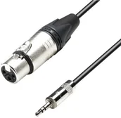 Kable - Adam Hall K5 MYF 0300 XLR Female/Jack 3,5 MM Stereo 3,0 m muhk-259560 - miniaturka - grafika 1