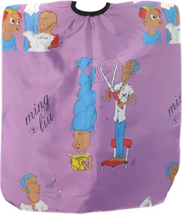 Gepard Peleryna Dziecięca Dzieci Fryzjerska Fartuch 120 cm PEL-79-DOG-BLUE - Peleryny fryzjerskie - miniaturka - grafika 4